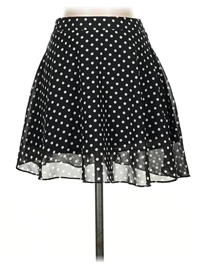 Pre-owned By & By Casual Skirt In Black