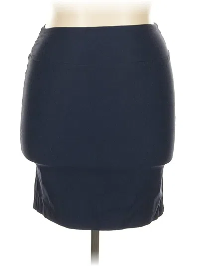 Pre-owned By & By Casual Skirt In Blue