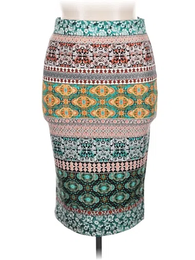 Pre-owned By & By Casual Skirt In Blue