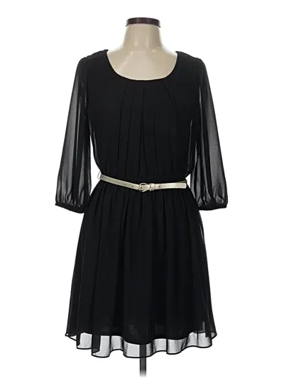 Pre-owned By & By Cocktail Dress In Black