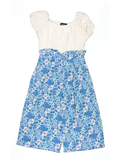 Pre-owned By & By Kids' Dress In Blue