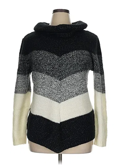 Pre-owned By & By Pullover Sweater In Black