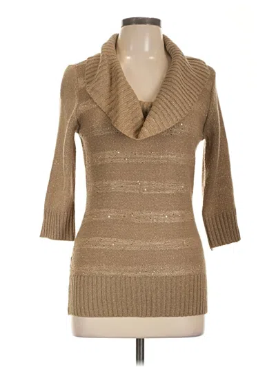 Pre-owned By & By Sweater Vest In Brown