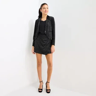 By & By By&by Womens Juniors A-line Skirt In Black