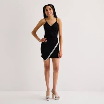 By & By By&by Womens Juniors Bodycon Dress In Black