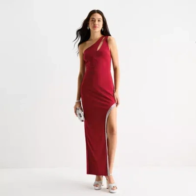 By & By By&by Womens Juniors Bodycon Dress In Red