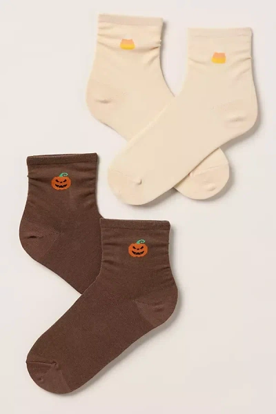 By Anthropologie Knit Icon Trouser Socks, Set Of 2