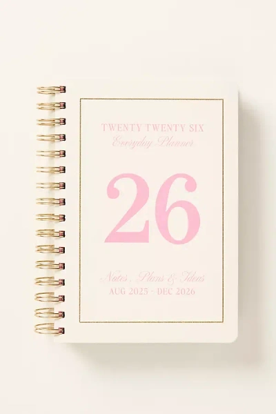 By Anthropologie 2026 17-month Spiral Planner