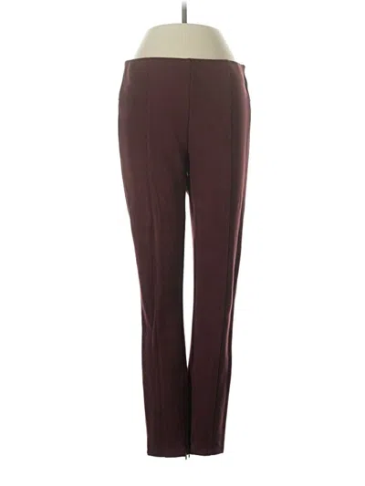 Pre-owned By Anthropologie Active Pants In Burgundy