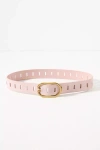 By Anthropologie Adjustable Notch Belt In Pink