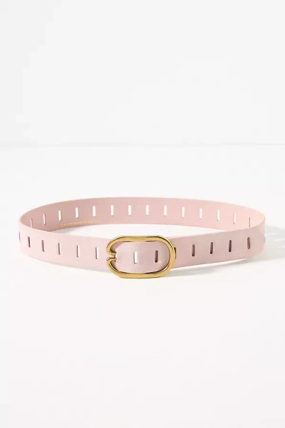 By Anthropologie Adjustable Notch Belt In Pink