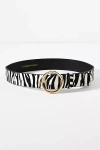 By Anthropologie Adjustable Ring Belt In Black