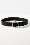 By Anthropologie Adjustable Ring Belt In Black