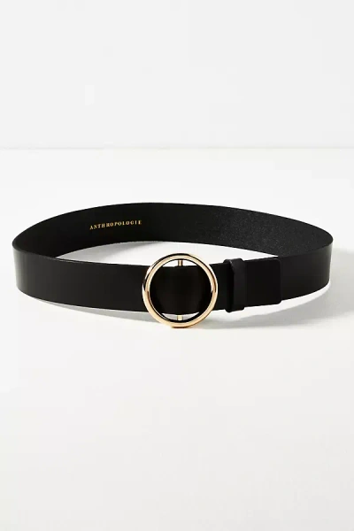 By Anthropologie Adjustable Ring Belt In Black
