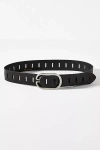 By Anthropologie Adjustable Waist Belt In Black