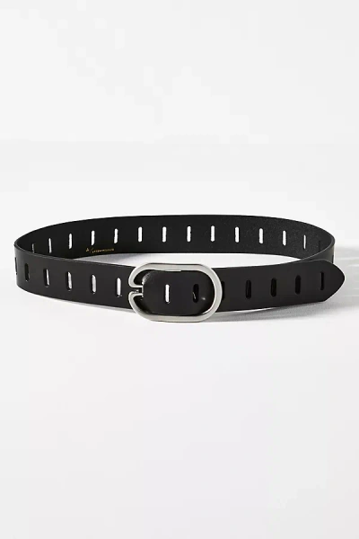 By Anthropologie Adjustable Waist Belt In Black