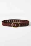 By Anthropologie Adjustable Waist Belt In Brown