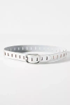 By Anthropologie Adjustable Waist Belt In Silver