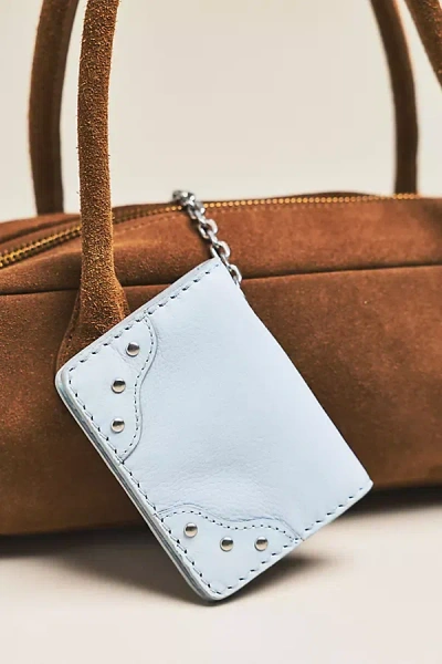 By Anthropologie Arina Leather Keychain Card Wallet In Brown