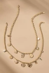 By Anthropologie Assorted Charms Layered Necklace