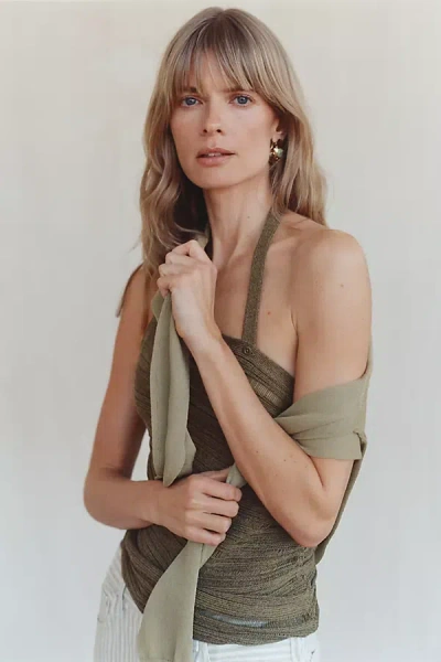 By Anthropologie Asymmetrical Sweater Tank Top