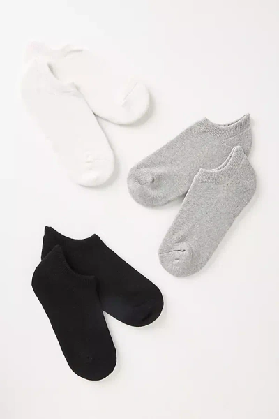 By Anthropologie Athletic Solid Socks, Set Of 3