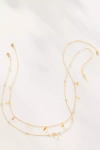 By Anthropologie Baguette Crystal Necklace