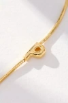 By Anthropologie Barely There Bubble Monogram Necklace