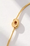 By Anthropologie Barely There Bubble Monogram Necklace