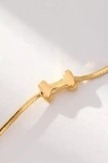 By Anthropologie Barely There Bubble Monogram Necklace