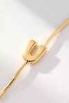 By Anthropologie Barely There Bubble Monogram Necklace