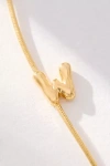 By Anthropologie Barely There Bubble Monogram Necklace