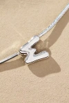 By Anthropologie Barely There Bubble Monogram Necklace