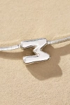 By Anthropologie Barely There Bubble Monogram Necklace In Metallic