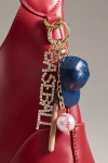 By Anthropologie Baseball Bag Charm
