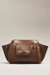 By Anthropologie Bauble Handle Shoulder Bag In Sand