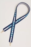By Anthropologie Beaded Bag Strap In Blue