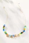 By Anthropologie Beaded Bubble-letter Necklace