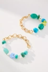 By Anthropologie Beaded Camp Bracelets, Set Of 2