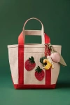By Anthropologie Beaded Canvas Tote