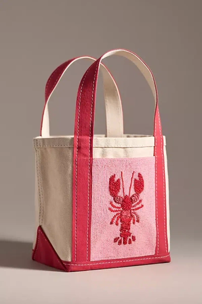 By Anthropologie Beaded Canvas Tote