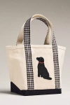 By Anthropologie Beaded Canvas Tote In Black