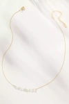 By Anthropologie Beaded Chain Necklace In Gold