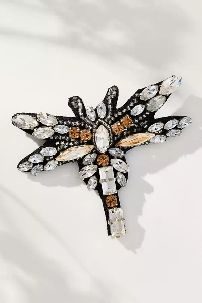 By Anthropologie Beaded Garden Brooch In Multi