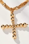 By Anthropologie Beaded Letter Monogram Necklace In Alphabet