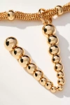 By Anthropologie Beaded Letter Monogram Necklace In Alphabet