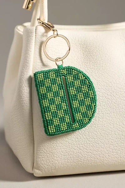 By Anthropologie Beaded Monogram Charm