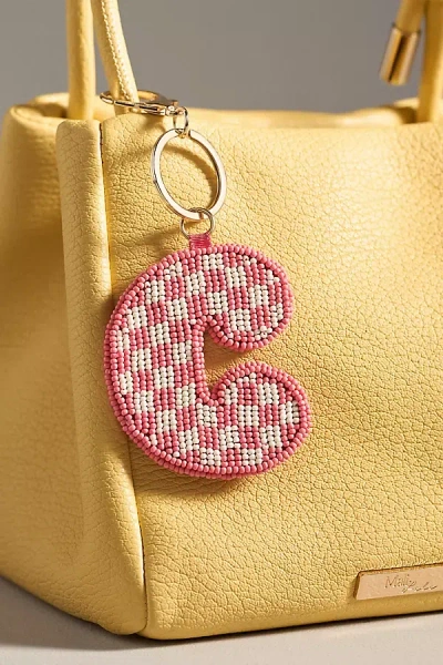 By Anthropologie Beaded Monogram Charm