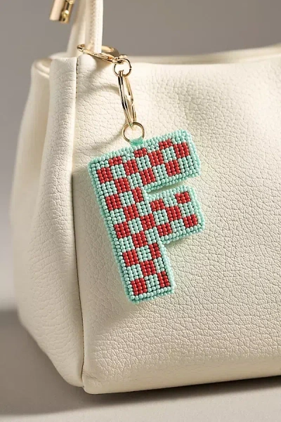By Anthropologie Beaded Monogram Charm