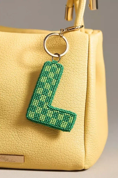 By Anthropologie Beaded Monogram Charm